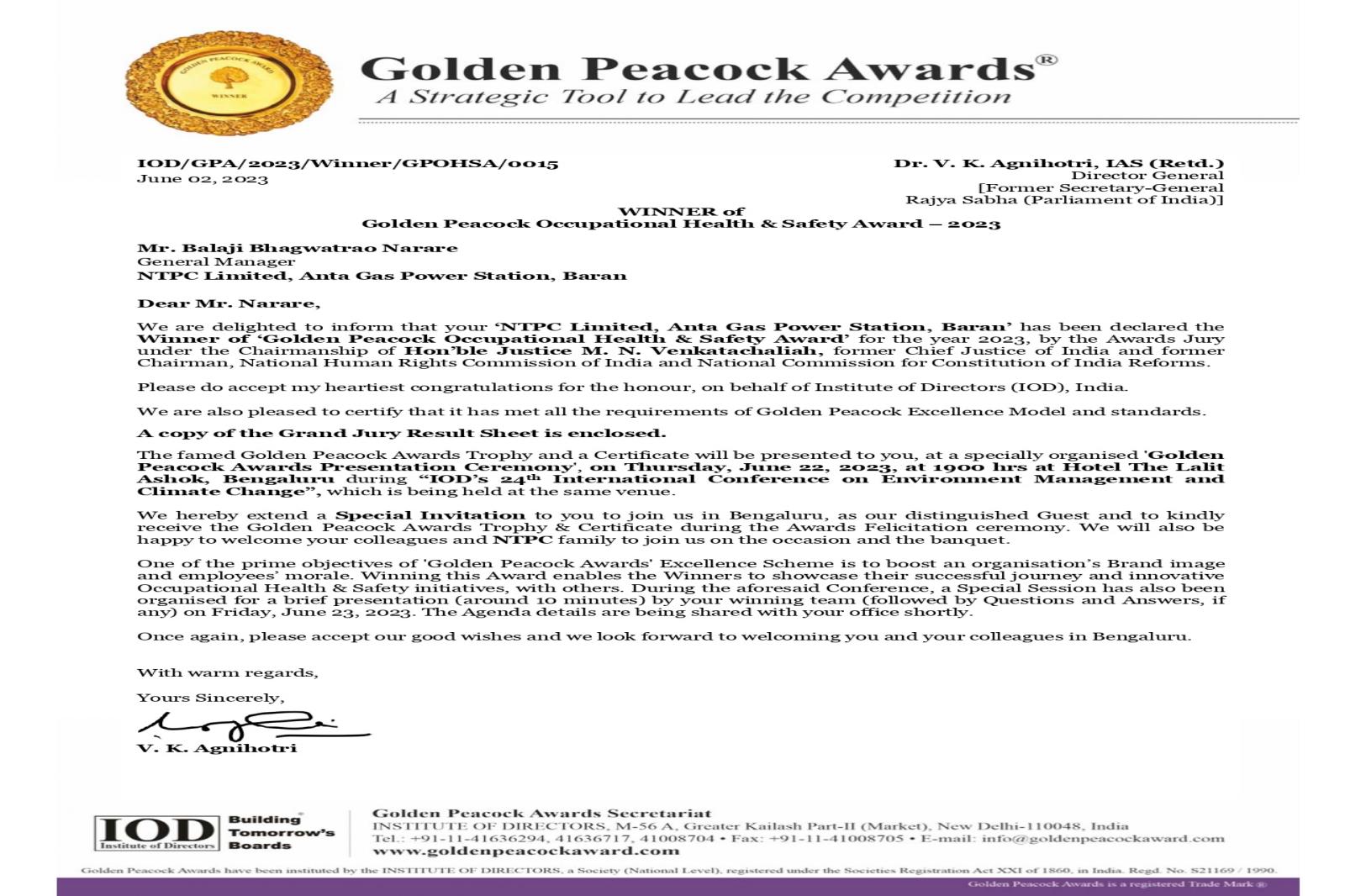Awards